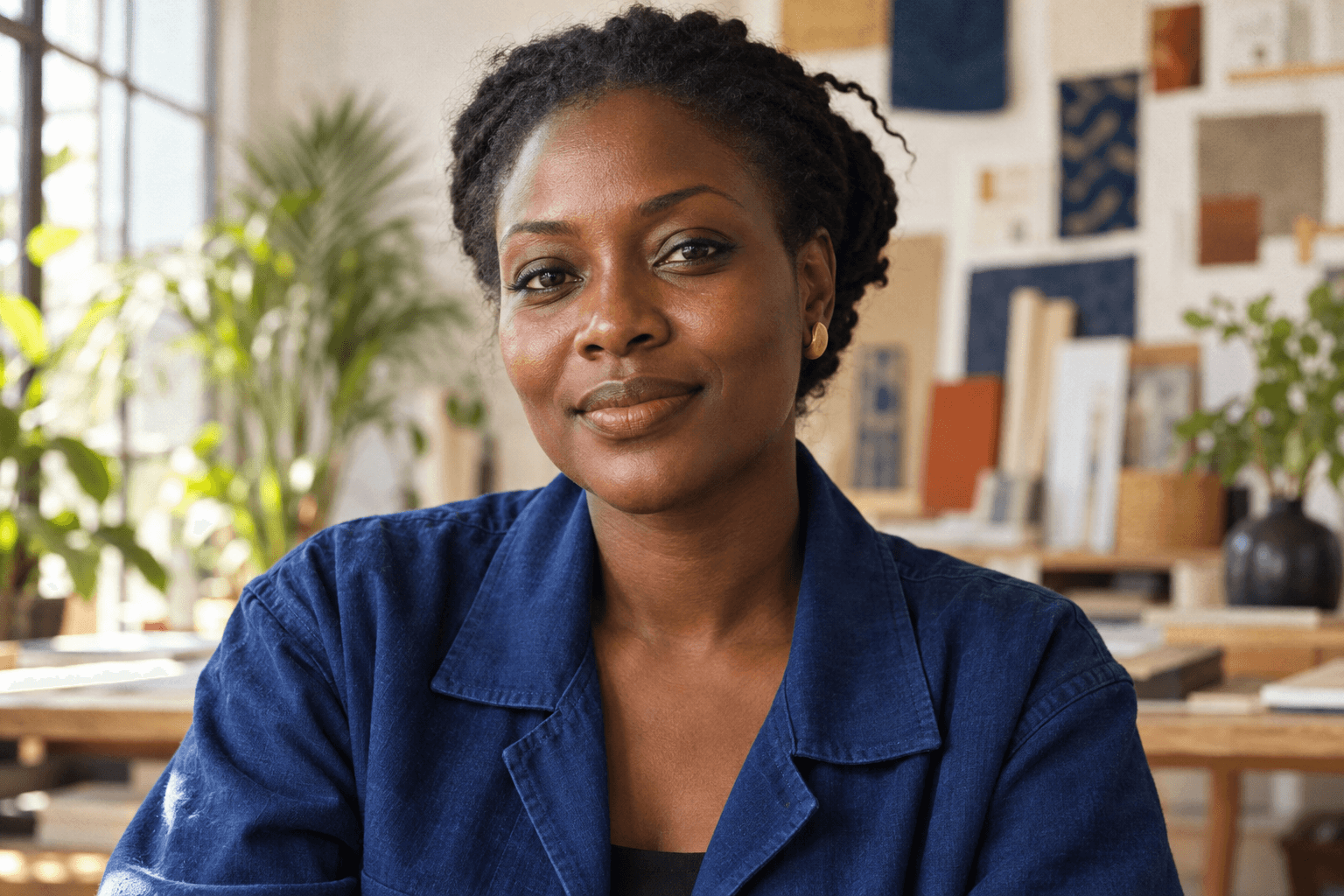 Portrait fictif de Awa Ndiaye, Dakar, Sénégal