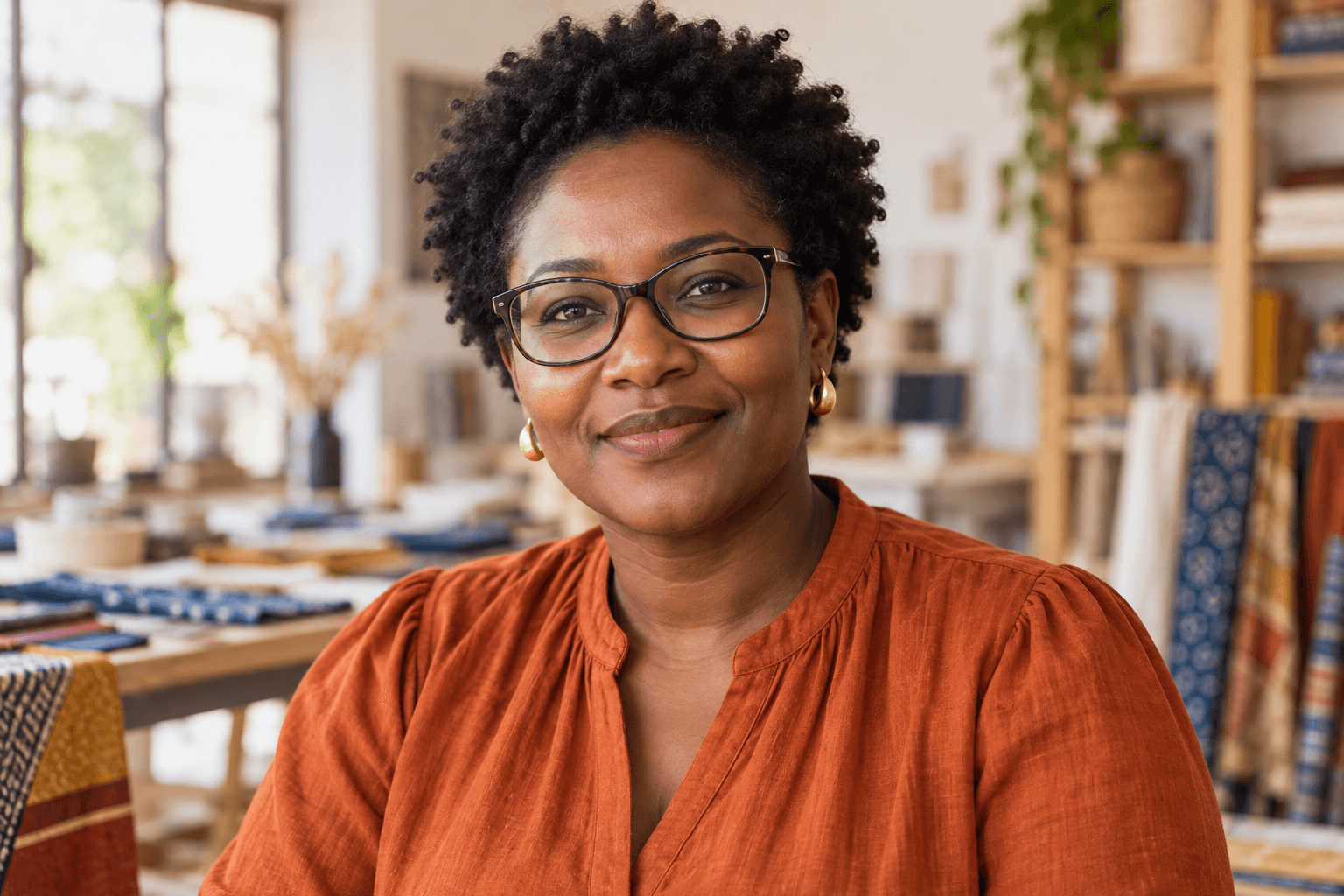 Portrait fictif de Fanta Cissé, Bamako, Mali